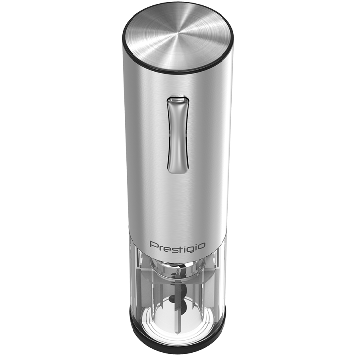 Nemi, Electric wine opener, aerator, vacuum preserver, Silver color