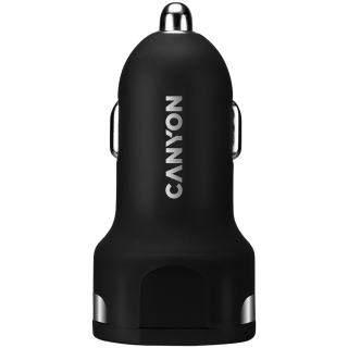 CANYON car charger C-04 2.4A/2USB-A Black