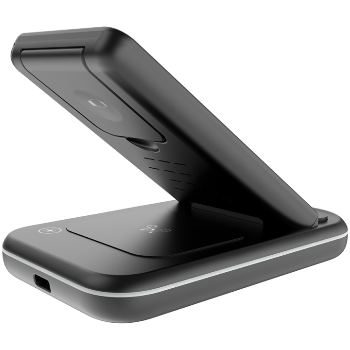 CANYON wireless charger WS-304 15W 3in1 Black