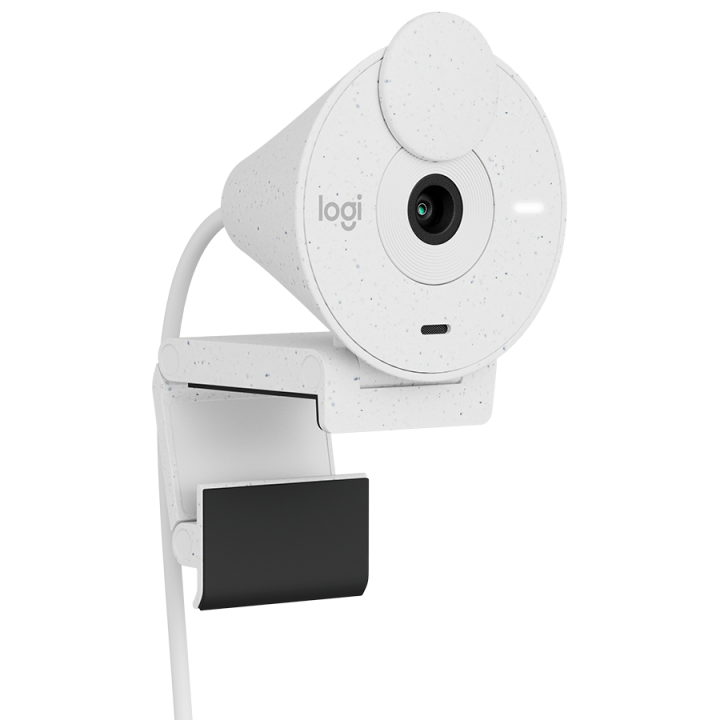 LOGITECH Brio 300 Full HD webcam - OFF-WHITE - USB