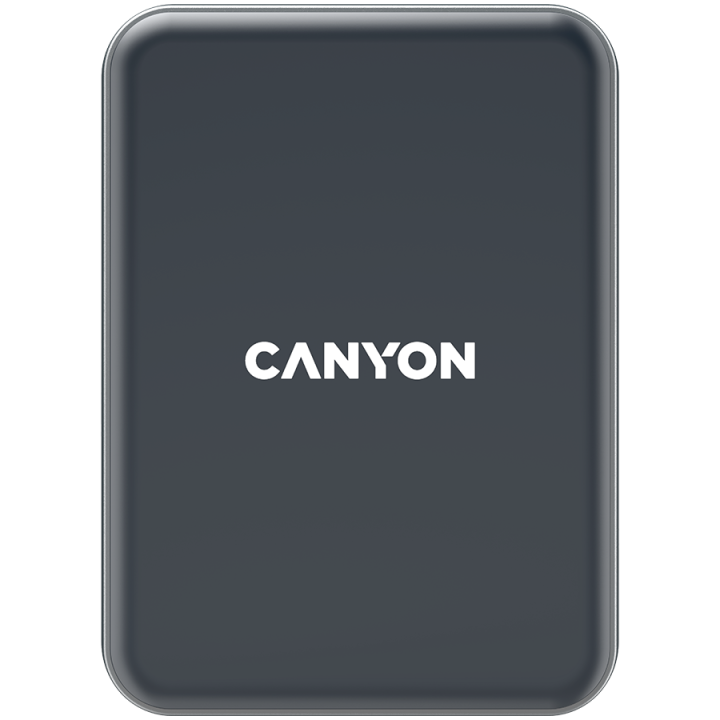 CANYON CH-15, Car holder and wireless charger MegaFix, C-15, 15W, Input: USB-C: 5V/2A, 9V/3A Output: 5W, 7.5W, 10W, 15W89*65*12m