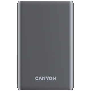 CANYON power bank OnPower 505 slim Magnetic 5000 mAh PD20W Dark Grey