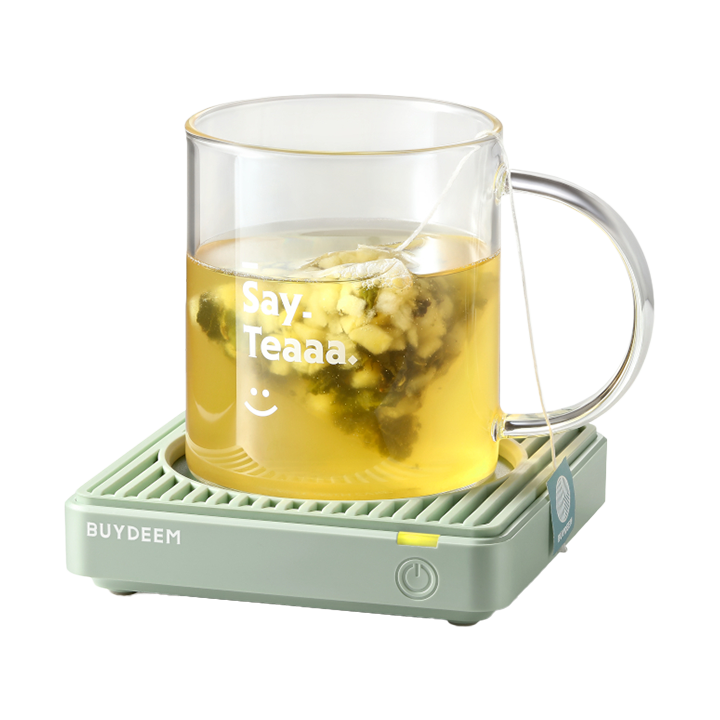 BUYDEEM Mug/coffee warmer, model OA2001, color Cozy Greenish