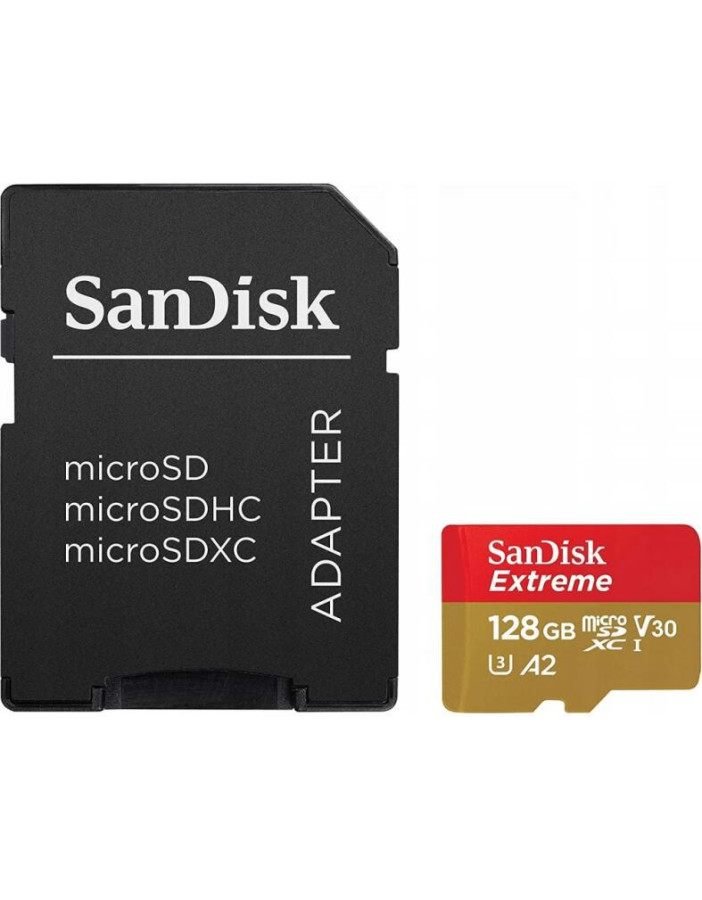MEMORII. SD CARD Sandisk MICROSDXC 128GB CL10 SDSQXAA-128G-GN6AA, "SDSQXAA-128G-GN6AA" (timbru verde 0.03 lei)
