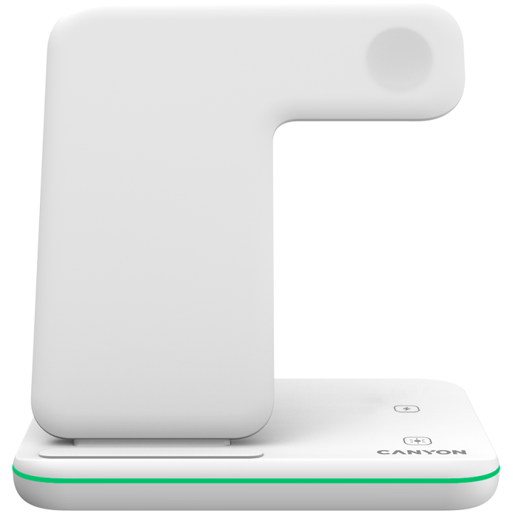 CANYON wireless charger WS-303 15W 3in1 White