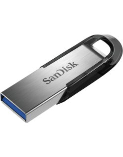 MEMORIE USB 3.0 SANDISK 32 GB, clasica, carcasa metalic, negru / argintiu, "SDCZ73-032G-G46" (timbru verde 0.03 lei)