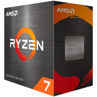 AMD CPU Desktop Ryzen 7 8C/16T 5700 (3.7/4.6GHz, 20MB,65W,AM4) box, with Wraith Stealth Cooler