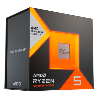AMD CPU Desktop Ryzen 5 6C/12T 7500X3D (4.5GHz,102MB,65W,AM5) box, with Radeon Graphics