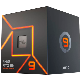 AMD CPU Desktop Ryzen 9 12C/24T 7900 (5.4GHz Max Boost,76MB,65W,AM5) box, with Radeon Graphics