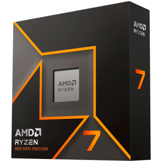 AMD CPU Desktop Ryzen 7 8C/16T 7700 (5.3GHz Max, 40MB,65W,AM5) box, with Radeon Graphics and Wraith Stealth Cooler