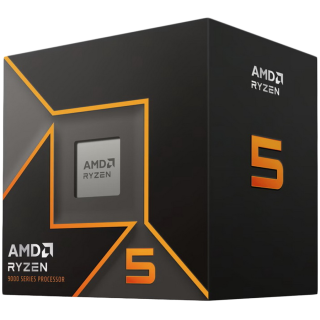 AMD CPU Desktop Ryzen 5 6/12T 9600 (5.2GHz,38MB,65W,AM5) box, with Wraith Stealth Cooler and Radeon Graphics