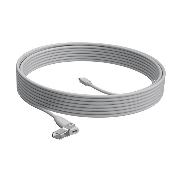 LOGITECH EXTENTION CABLE for Rally Mic Pod WHITE 10M - WW