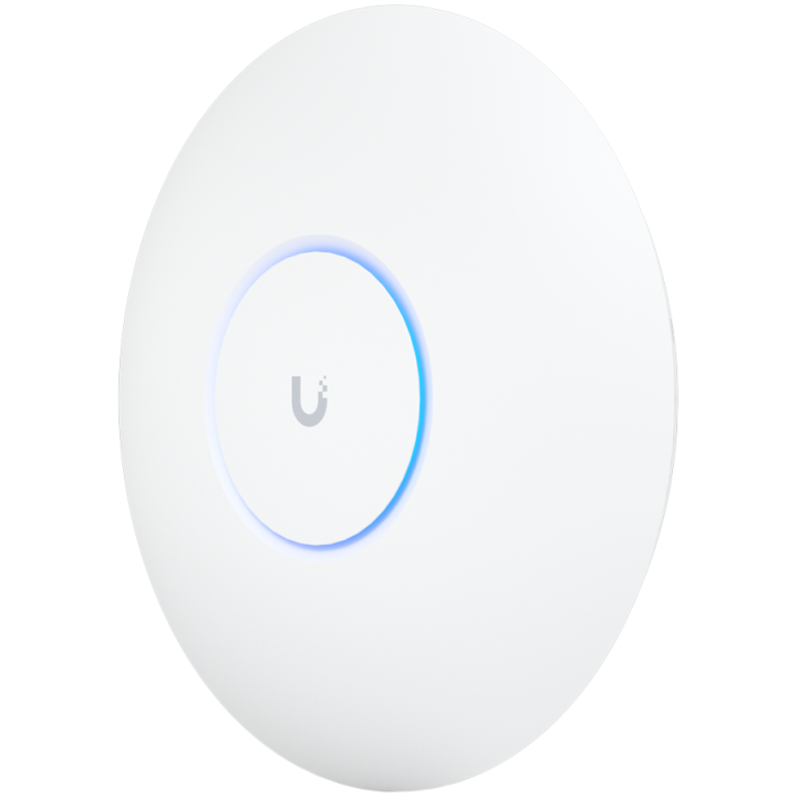 UBIQUITI U6 Pro WiFi 6 6 spatial streams 140 m² (1,500 ft²) coverage 350+ connected devices Powered using PoE GbE uplink.