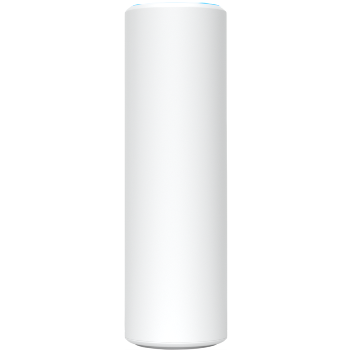 UBIQUITI U6 Mesh, WiFi 6, 6 spatial streams, 140 m² (1,500 ft²) coverage, 300+ connected devices, Powered using PoE, GbE uplink,