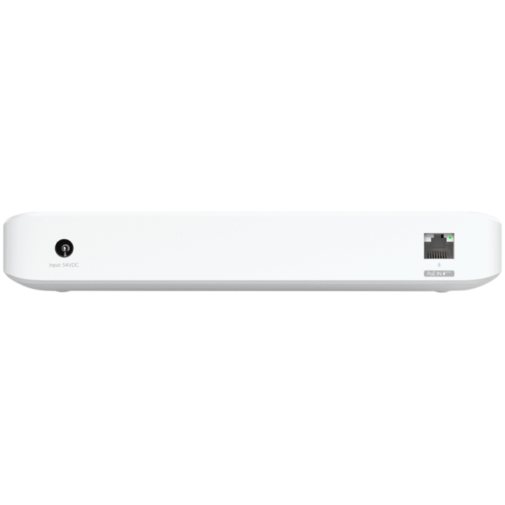 Ubiquiti USW-Ultra-60W Layer 2, 8-port GbE PoE switch: 7x GbE PoE+ output ports, GbE port with optional PoE++ input