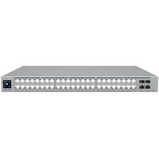 Ubiquiti Layer 3 Etherlighting USW-Pro-XG-48-PoE-EU (32) 10 GbE, (16) 2.5 GbE PoE, and (4) 25G SFP28 ports