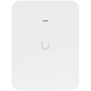 Ubiquiti U7-Pro-Wall mounted WiFi 7 AP with 6 spatial streams and 6 GHz support tailored for home builders with seamless install