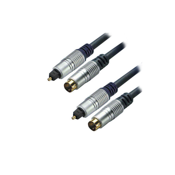 HT CABLU OPTIC TOSLINK&SVHS - TOSLINK&SVHS 1.