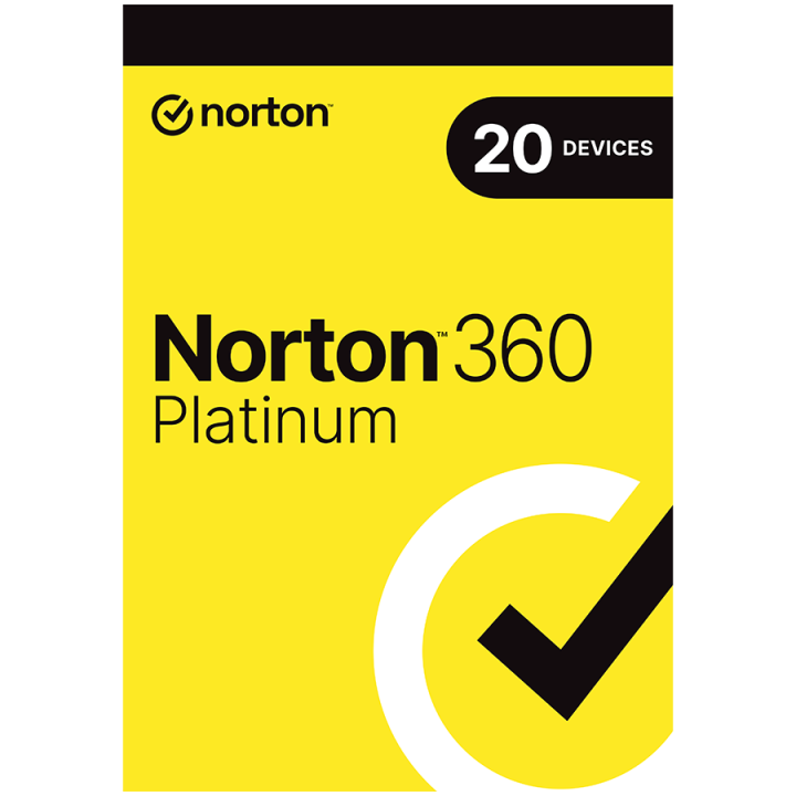 Norton 360 Platinum 20 Devices, 1 year, box