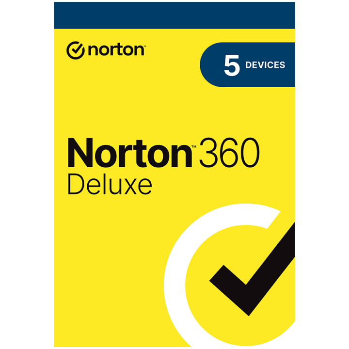 Norton 360 Deluxe 5 Devices, 1 year, ESD