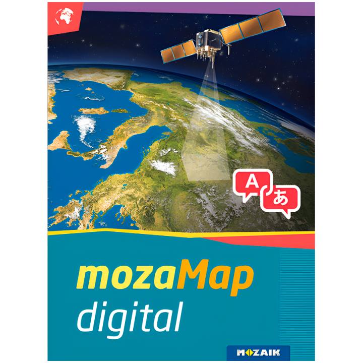 Multilingual Geographical Digital Atlas - Upper Primary. 1year, 1device. 127 maps.