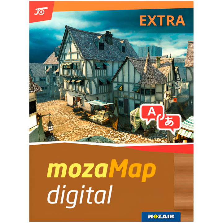 Multilingual Historical Atlas - Extra edition. 1year, 1device. 150 maps.