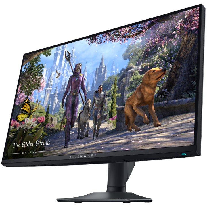 Dell Alienware AW2725QF Gaming Monitor,27" 4K,Dual-Resolution 3840x2160/180Hz(4K mode),1920x1080/360Hz(FHD mode),95% DCI-P3,600c