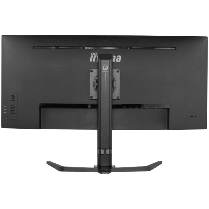 IIYAMA Monitor GCB3481WQSU-B1 Gaming 34" VA Curved 3440 x 1440 @180Hz 21:9 420 cd/m² 4000:1 0.4ms 2xHDMI USB Hub height, tilt