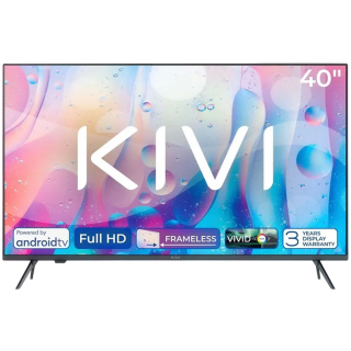 40", HD, Android TV 11, Black, 1920x1080, 60 Hz, AV1, Sound 2x8W, 37 kWh/1000h, Energy E, WiFi5G, BT5.1, 3xHDMI, 2xUSB, Blue Rem