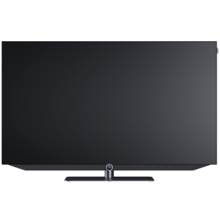LOEWE TV 55'' Iconic V dr+ (Bild V 55 TV / Klang bar3 mr / Floor stand + Accessory box Iconic), Graphite grey