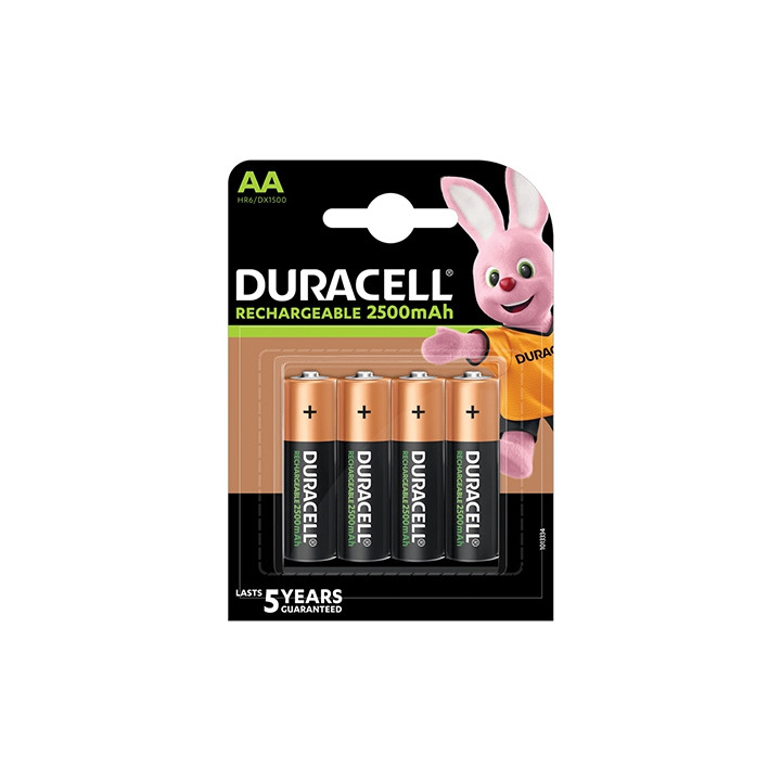 ACUMULATOR HR6 2500MAH BLISTER 4 BUC DURACELL