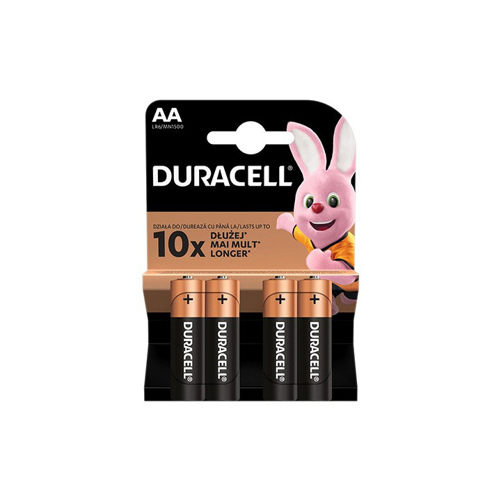 BATERIE ALCALINA DURACELL LR06 BLISTER 4 BUC