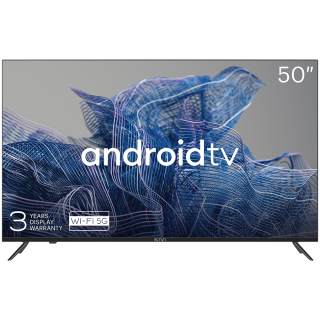 50', UHD, Google Android TV, Black, 3840x2160, 60 Hz, , 2x10W, 70 kWh/1000h , BT5, HDMI ports 4, 24 months