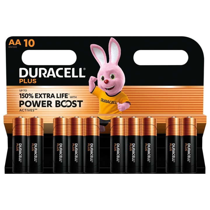 BATERIE ALCALINA LR06 BLISTER 10 BUC DURACELL