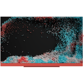 WE. SEE By Loewe TV 55'', Streaming TV, 4K Ult, LED HDR, Integrated soundbar, Coral Red
