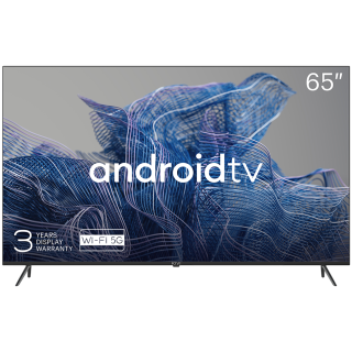 65', UHD, Google Android TV, Black, 3840x2160, 60 Hz, , 2x12W, 111 kWh/1000h , BT5, HDMI ports 4, 24 months