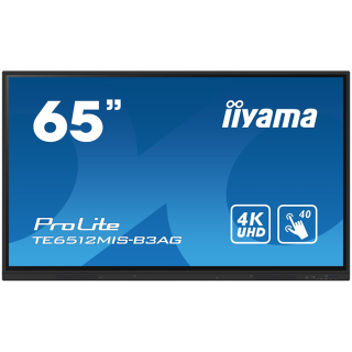 TE6512MIS-B3AG is an exceptional 4K UHD interactive display designed by iiyama to enhance collaboration, communication, and enga