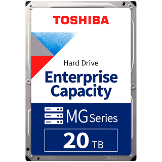HDD Server TOSHIBA MG10 20TB MAMR 512e, 3.5'', 512MB, 7200RPM, SATA, SKU: HDEB00SGEA51F
