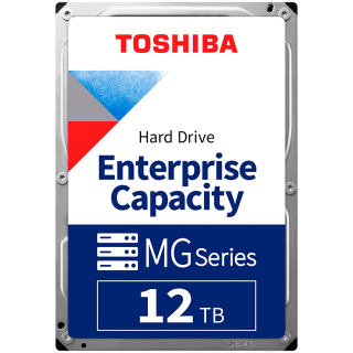 HDD Server TOSHIBA MG09 12TB CMR 512e, 3.5'', 512MB, 7200RPM, SATA, SKU: HDEPZ13GEA51F