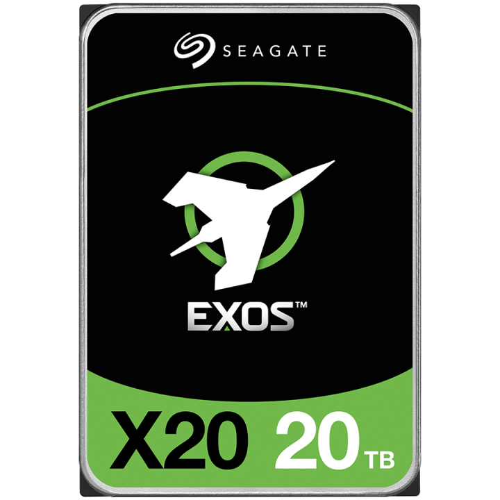 HDD Server SEAGATE Exos X20 20TB 512e/4Kn, 3.5", 256MB, 7200RPM, SATA-EOL-ST20000NM002H