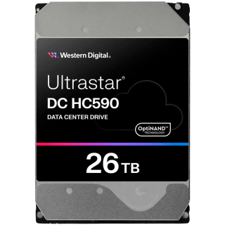 HDD Server WD Ultrastar DC HC590 26TB 512e SE, 3.5", 512MB, 7200RPM, SATA, NP3, SKU: 0F65672