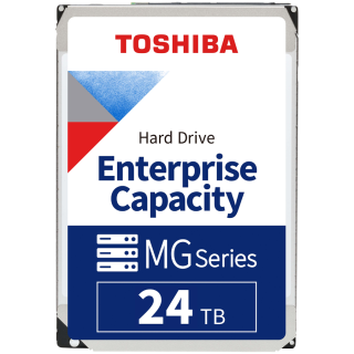 HDD Server TOSHIBA MG11 24TB MAMR 512e, 3.5'', 1024MB, 7200RPM, SATA, SKU: HDEB034GEA51F