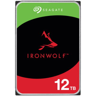 HDD NAS SEAGATE IronWolf 12TB CMR, 3.5", 256MB, 7200RPM, SATA, Rescue Services 3 ani, TBW: 180