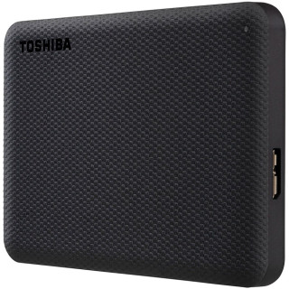 HDD Extern TOSHIBA CANVIO Advance 4TB, 2.5", USB 3.2 Gen1 (5Gbit/s), Backup and Security software, Textured Black, 217.5g