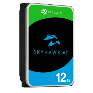 HDD Video Surveillance SEAGATE SkyHawk AI 12TB CMR, 3.5", 512MB, SATA, Rescue Services 3 ani, TBW: 550