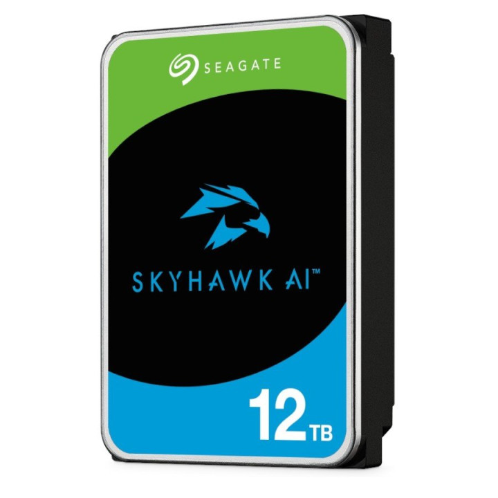 HDD Video Surveillance SEAGATE SkyHawk AI 12TB CMR, 3.5", 512MB, SATA, Rescue Services 3 ani, TBW: 550