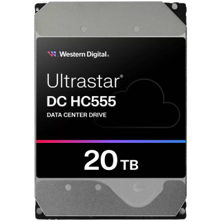 HDD Server WD Ultrastar DC HC555 20TB 512e SE, 3.5", 512MB, 7200RPM, SATA, SKU: 0B48724