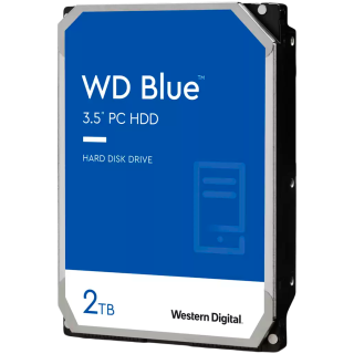 HDD Desktop WD Blue 2TB SMR, 3.5'', 256MB, 7200 RPM, SATA