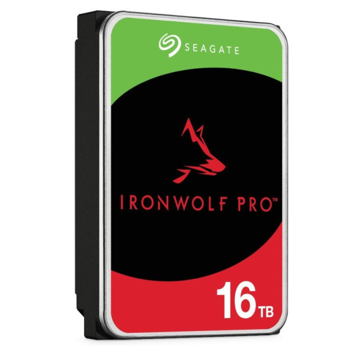 HDD NAS SEAGATE IronWolf Pro 16TB CMR 3.5", 256MB, 7200RPM, SATA, Rescue Services 3 ani, TBW: 550