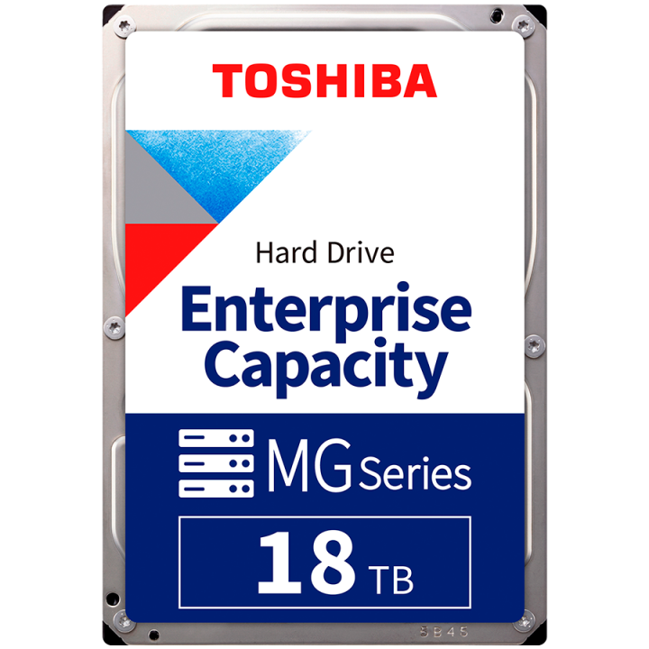 HDD Server TOSHIBA MG09 18TB MAMR 512e, 3.5'', 512MB, 7200RPM, SATA, SKU: HDEPZ10GEA51F